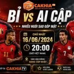 Bỉ vs Ai Cập 16/06