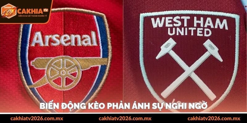 Biến động kèo phản ánh sự nghi ngờ