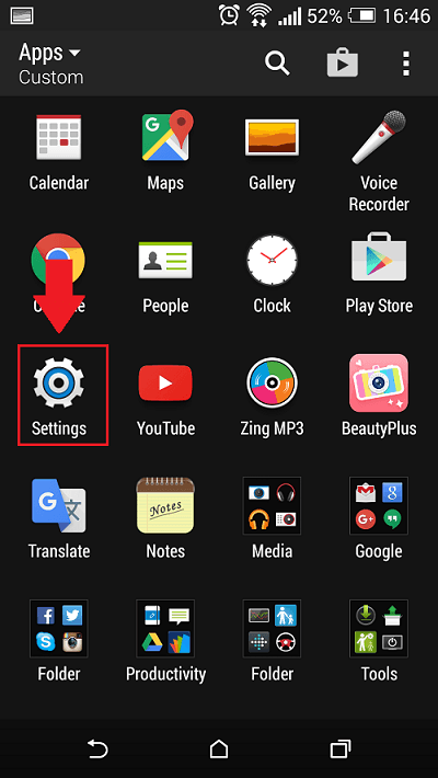 Cách đổi dns server trên thiết bị android