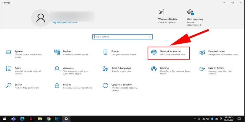 Cách đổi dns trên win 10, 11