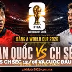 Hàn Quốc vs Cộng Hòa Sec 12/06 và cuộc đấu áp lực chiến thuật