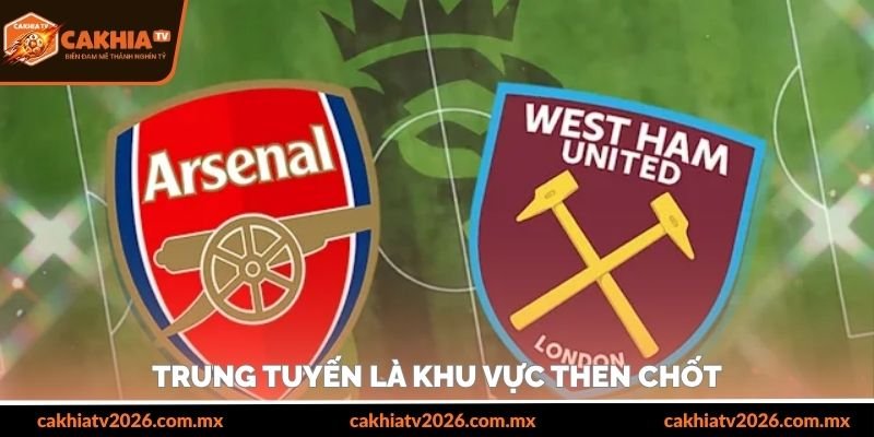 Trung tuyến là khu vực then chốt