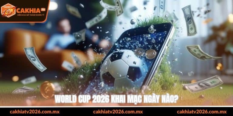 world cup 2026 khai mạc ngày nào