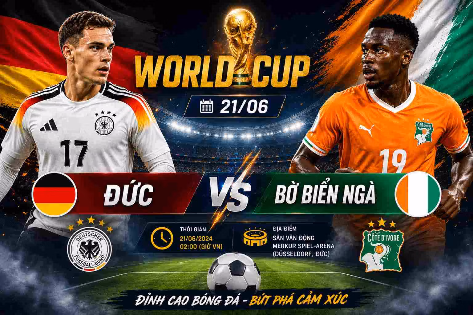 Nhận Định Đức Vs Bờ Biển Ngà 21/06: Cuộc Chiến Căng Thẳng